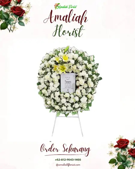 Krans Bunga Duka Bastiong Talangame