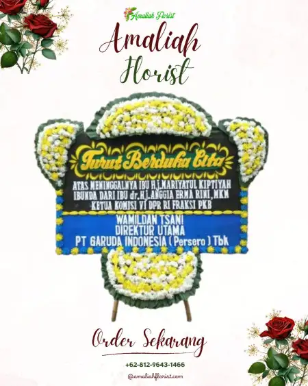 Papan Bunga Duka Bastiong Talangame